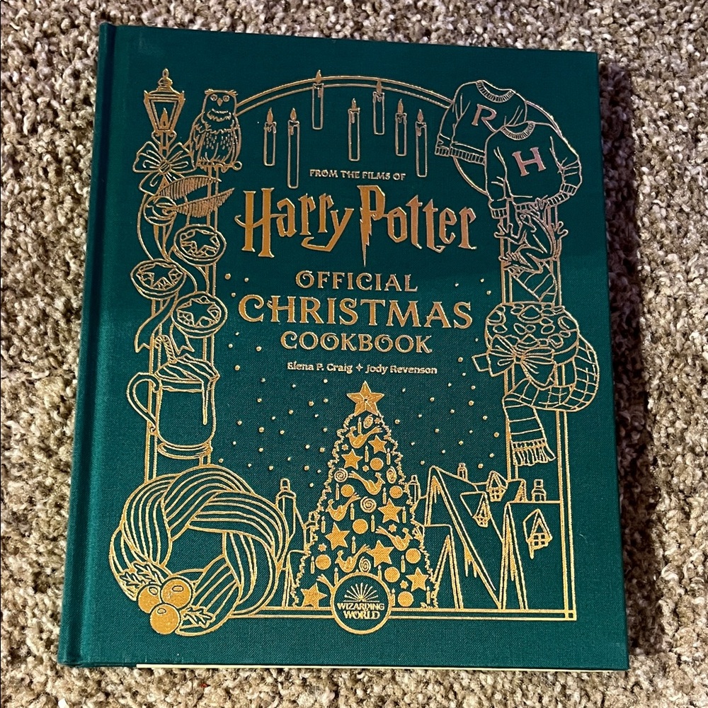 Harry Potter Official Christmas Cookbook NWOT